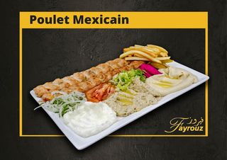 Plat Poulet Mexicain