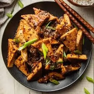 Tofu With Black Beans Sauce