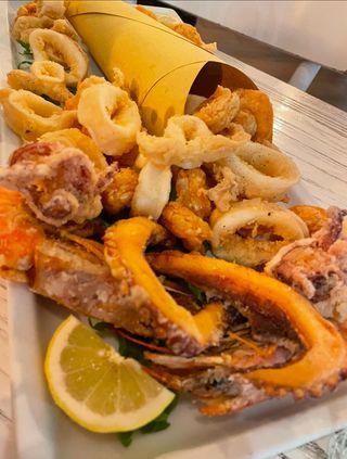 Cuoppo fritto di pesce