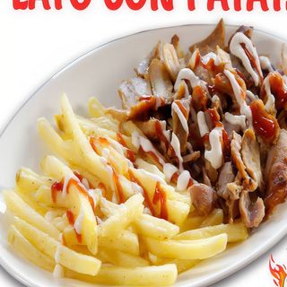 Menú Plato Carne Con Patatas( bebida)