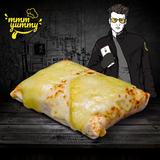 Tacos Viande Hachée servi avec frites.