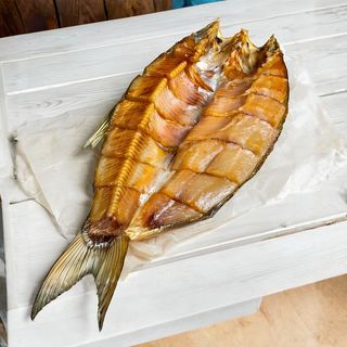 Копченый жерех с картофелем