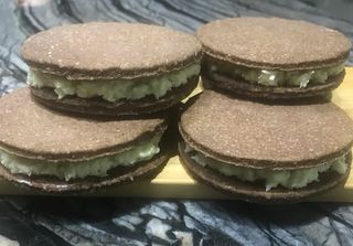  Cookies biała czekolada z kokosem