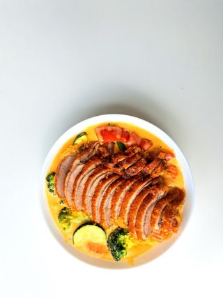 Kaczka w chrupiącej panierce