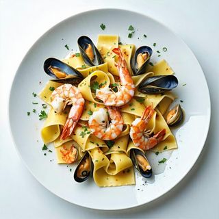 Pappardelle allo scoglio