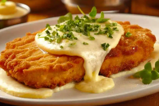 Milanesa de queso azul