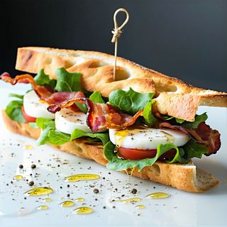 Sandwich cu bacon