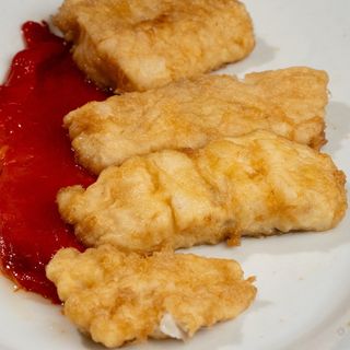 Delicias de merluza a la romana