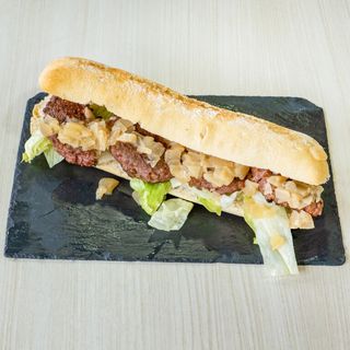 Beyond Meat Con Cebolla Caramelizada