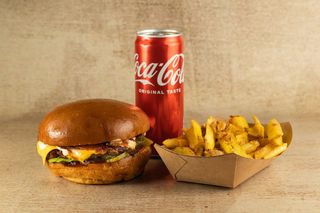 Велетень Чізбургер меню