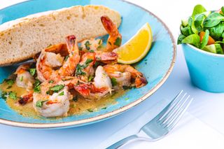 Garlic Shrimp Zestaw