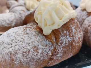 Cornetto artigianale crema