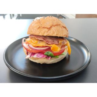 Plato de bisaya smash burger