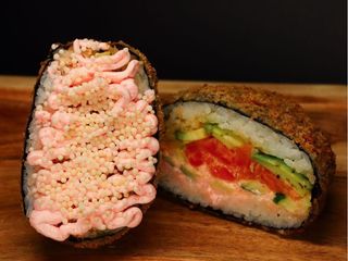SUSHIBURGER TATAR  ŁOSOŚ (300g)
