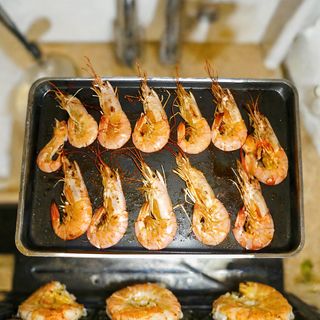 55. Langostinos A La Plancha