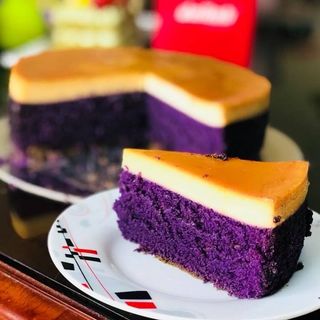 Ube Flan Cake