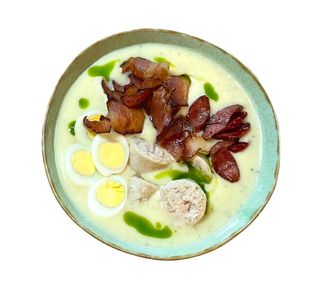  Суп Журек з курячими та мисливськими ковбасками (390г)