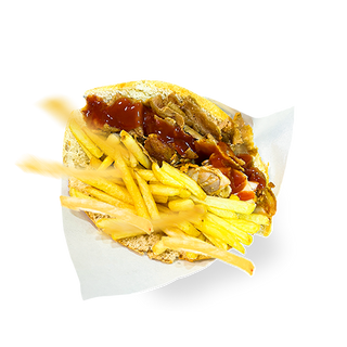 KEBAB AMERYKAŃSKI NA GRUBYM -'L'
