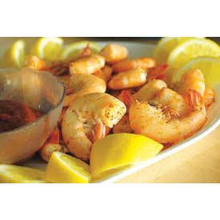Lemon Mustard Prawns