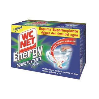 Limpiador En Polvo Wc Net Desincrustante Caja 4 Uds