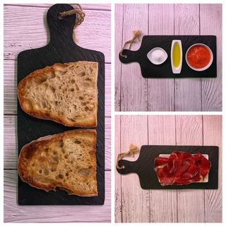 Tosta De Cecina De Buey