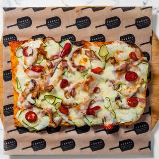 Pizza Zucchini e Pancetta