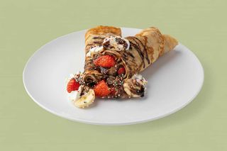 Clatita ciocolata si capsuni