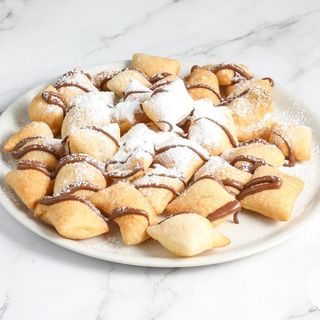 Chiacchiere con Nutella