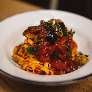 Tagliatelle sicilianos