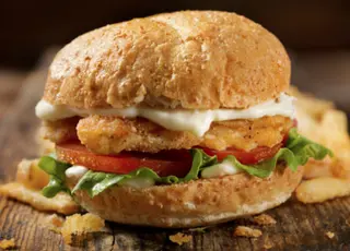 Hamburguesa De Pollo