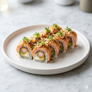 Salmón Aburi Rolls