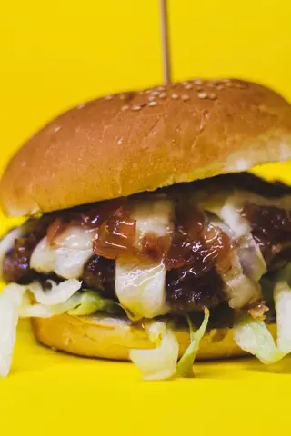 Panini premium burger