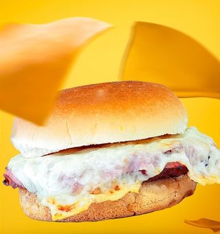 Cheeseburger com  Batata