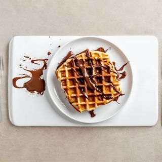 Waffle con Nutella