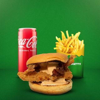 MENU CRUNCHY SMOKECHICKEN VEGGIE