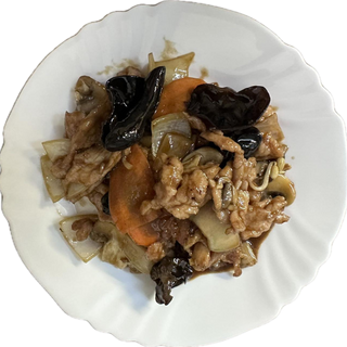 61. Свинско пържено със зелелчнуци (500г)