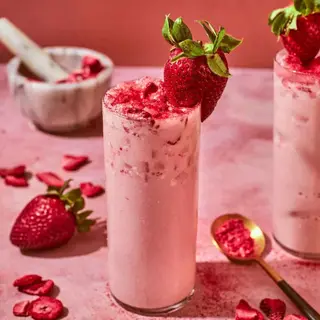 Strawberry Coconut Milk