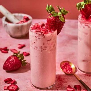Strawberry Coconut Milk