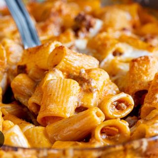 Pasta al forno con ragu