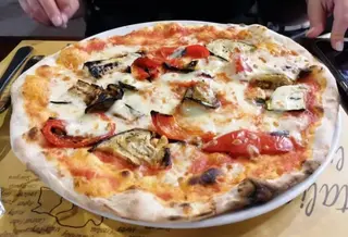 Pizza vegetariana