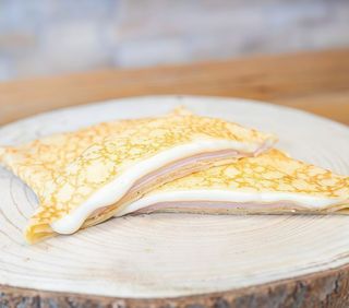 Crepe Turkey & Cheese