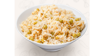 Groszkowy Ryż z Jajami