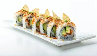 225. Green yasai roll