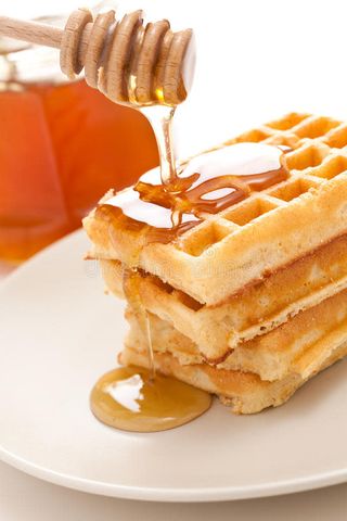 Gaufre Miel Et Noix
