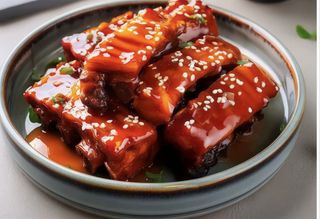 Costillas Con Salsa Agridulce