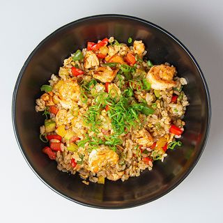 Wok Рис с морепродуктами