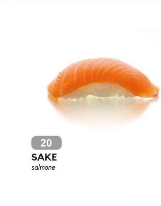 20. Nigiri sake 4 pezzi