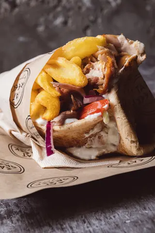 Cyprus Pita Kalamaki De Pollo