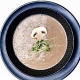 Крем-суп з лісових грибів 