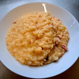 Risotto carbonara